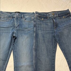 Classic Blue Flare White House Black Market Jeans